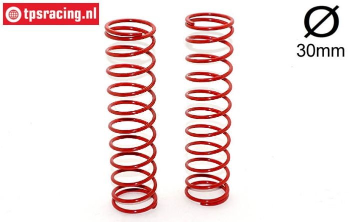FG67317 Stoßd. feder rot Ø30-Ø3,0-L145 mm, 2 St.