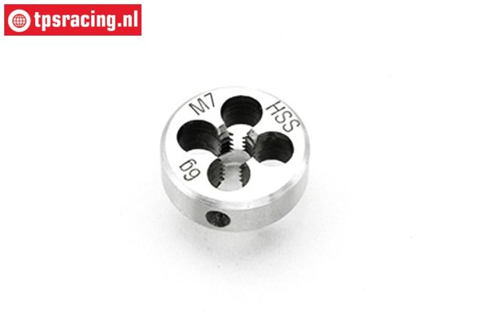 FG6827/07 HSS Gewinde schneideisen M7 Links, 1 st.