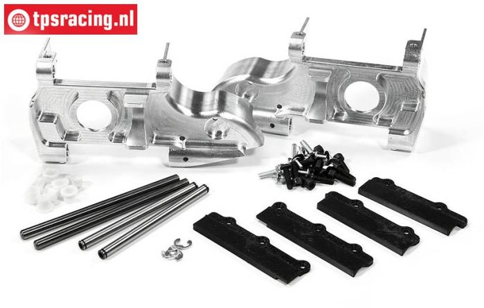 FG68410/05 Alu-Vorderachsgehäuse 1/5 4WD, Set