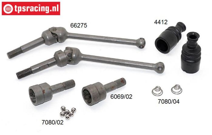 FG68415 Kreuzgelenk vorne M8 4WD, Set