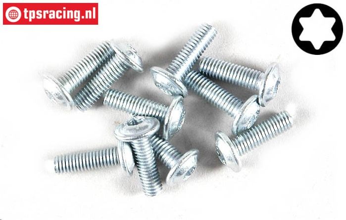 FG6917/10 Torx Linsenkopf schraube M3-L10 mm, 10 St.