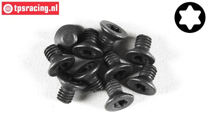 FG6920/06 Torx Senkkopf schraube M4-L6 mm, 10 St.