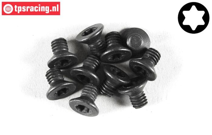 FG6920/08 Torx Senkkopf schraube M4-L8 mm, 10 St.