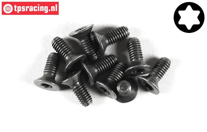 FG6920/10 Torx Senkkopf schraube M4-L10 mm, 10 St.