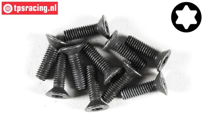 FG6920/14 Torx Senkkopf schraube M4-L14 mm, 10 St.