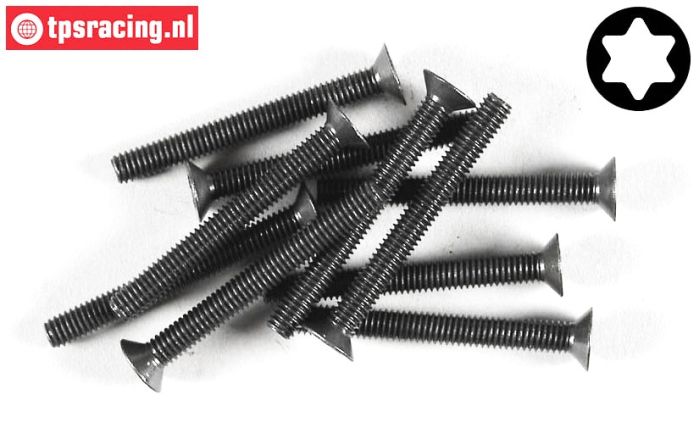 FG6920/40 Torx Senkkopf schraube M4-L40 mm, 10 St.
