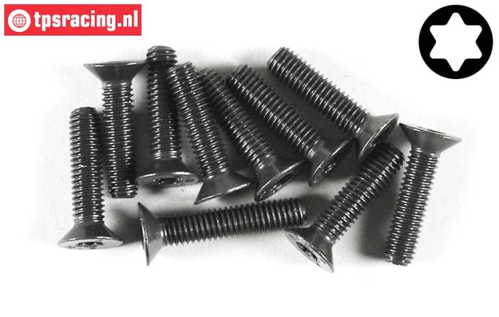 FG6923/16 Torx Senkkopf schraube M6-L16 mm, 10 St.