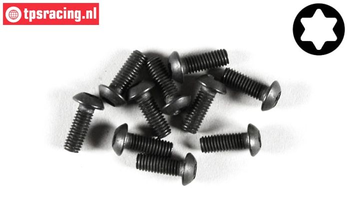 FG6924/08 Torx Linsenkopf schraube M3-L8 mm, 10 St.