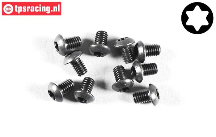 FG6925/06 Torx Linsenkopf schraube M4-L6 mm, 10 St.
