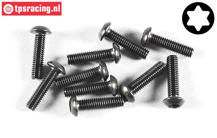 FG6925/16 Torx Linsenkopf schraube M4-L16 mm, 10 St.