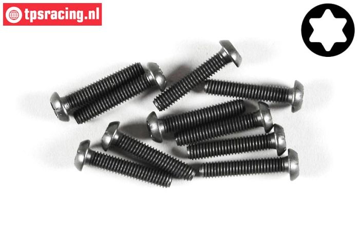 FG6925/20 Torx Linsenkopf schraube M4-L20 mm, 10 St.