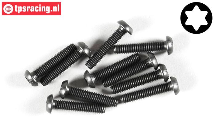 FG6925/22 Torx Linsenkopf schraube M4-L22 mm, 10 St.