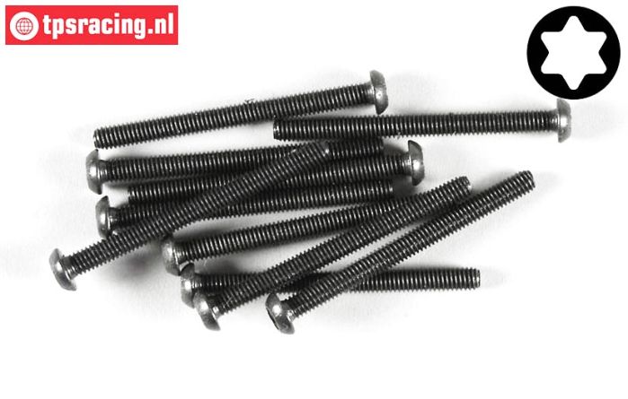 FG6925/45 Torx Linsenkopf schraube M4-L45 mm, 10 St.