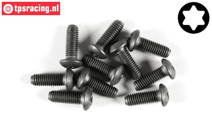 FG6926/10 Torx Linsenkopf schraube M5-L10 mm, 10 St.