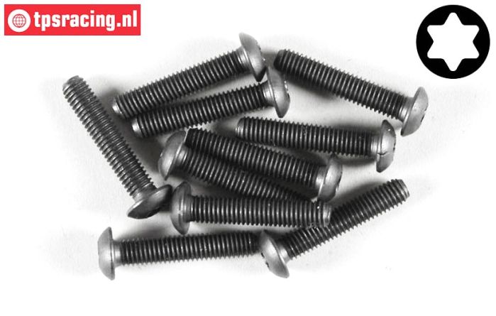 FG6926/25 Torx Linsenkopf schraube M5-L25 mm, 10 St.