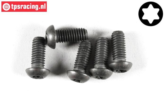 FG6927/14 Torx Linsenkopf schraube M6-L14 mm, 5 St.
