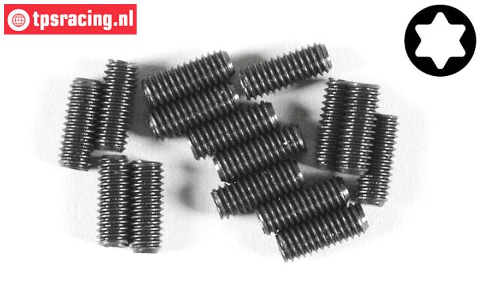 FG6928/10 Torx Madeschraube M3-L10 mm, 15 St.