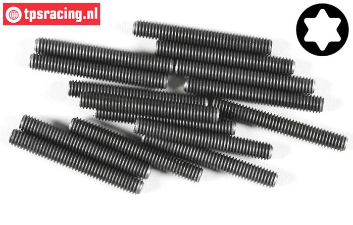 FG6929/30 Torx Gewindestange M4-L30 mm, 15 St.