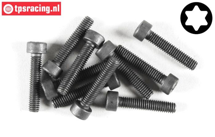 FG6932/16 Torx Zylinderkop schraube M4-L16 mm, 10 St.