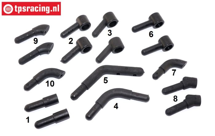 FG7021 FG Überrollkäfig Teile, Set