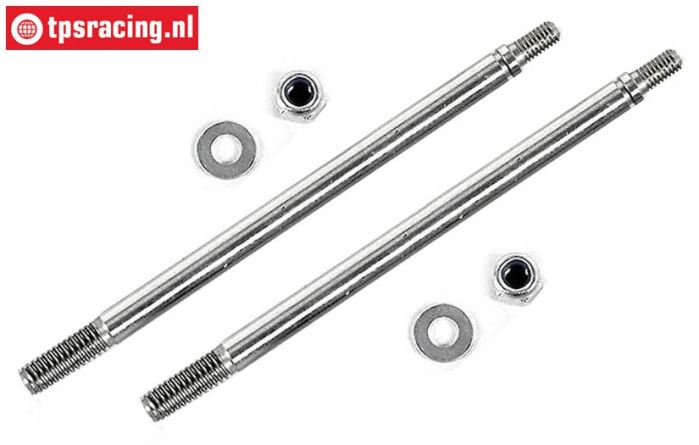FG7091/02 Stoßd. Stange mit gewinde Ø4-L68 mm, 2 st.