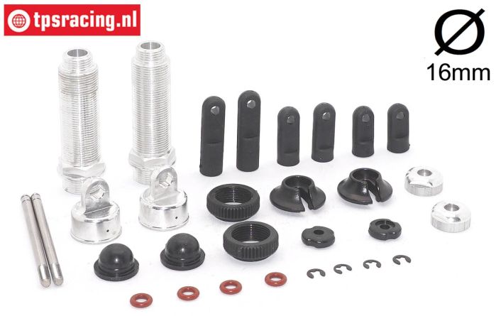 FG7202 Tuning Stoßdämpfer Ø16-L130 mm, Set