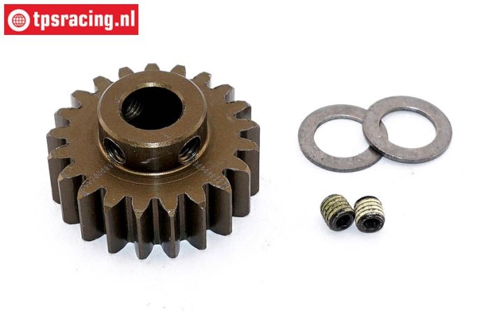 FG7430/21 Harteloxiertes Alu-Zahnrad 21Z Ø10-B11,5, 1 St.