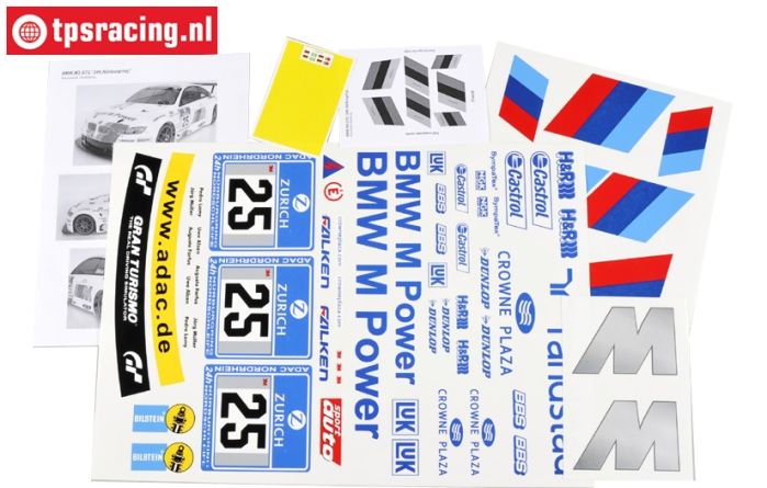 FG8185 Team Dekorbogen BMW ALMS, Set