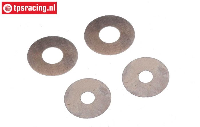 FG8495 Stahl Passcheibe, 4 st.