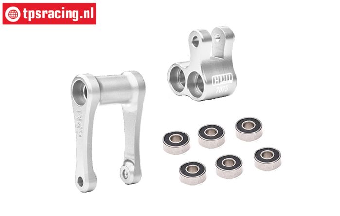 MX030-S PROMOTO Alu-Stoßd. Wippe Silber, Set
