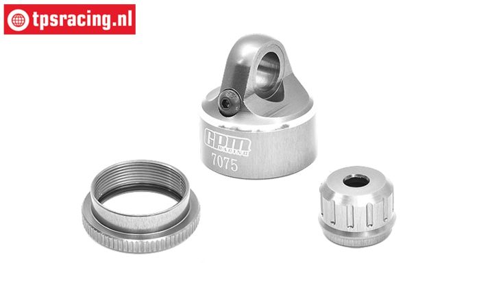 MXDP/CAP-S PROMOTO Alu Stoßd.Versch. Silber, Set