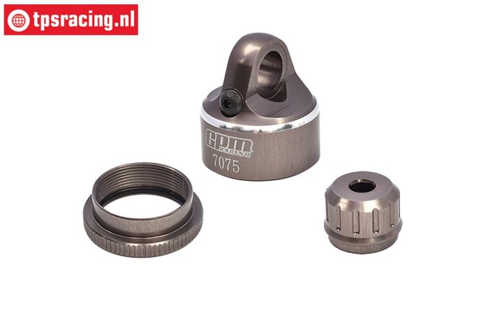 MXDP/CAP-TIT PROMOTO Alu Stoßd.Versch. Titan, Set