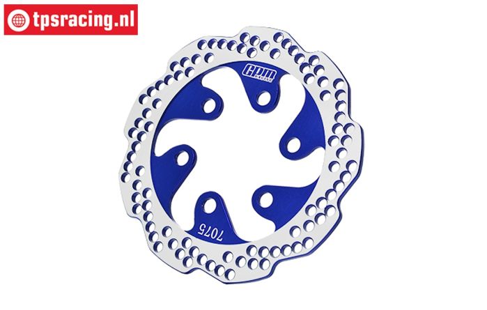MX010/DISK/B PROMOTO Alu-Bremssch. Blau, 1 St.