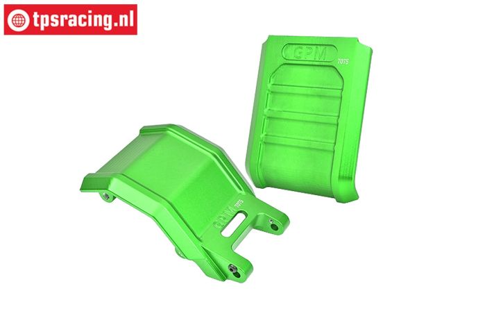 MX016AB-G PROMOTO Alu-Unterfahrschutz Grün, Set