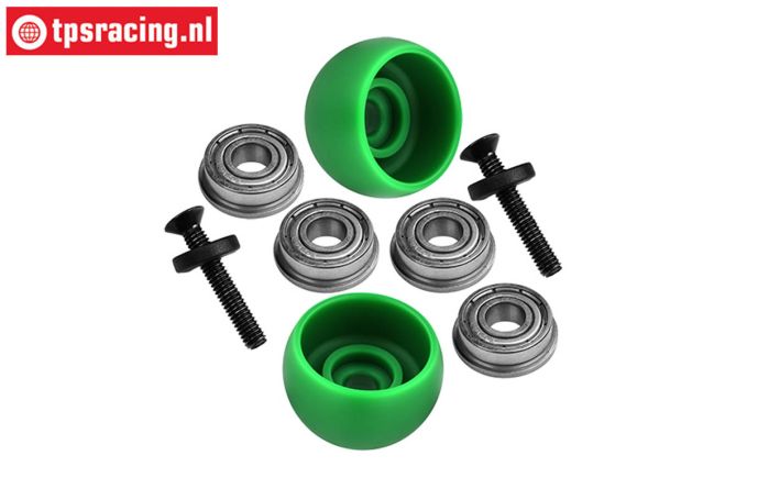 MX040-G PROMOTO Seitenst. rollen Grun, Set