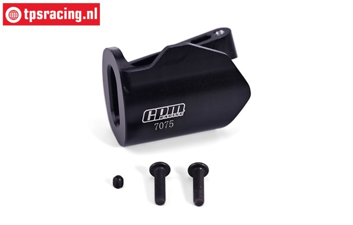 MX388-BK PROMOTO Alu-Auspuff Schwarz, 1 St.