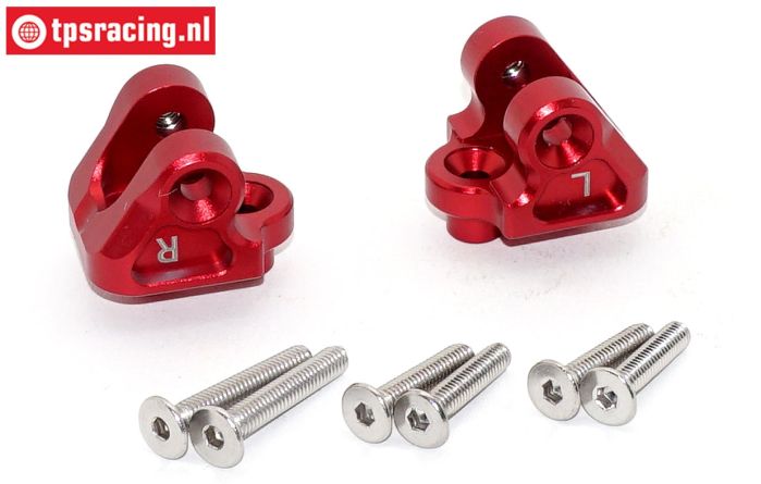SB008R Alu-Querlenkerträger oben Rot SBR-SRR, Set