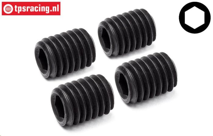 HPI104964 Madeschrauben M5-H8 mm, 4 St.