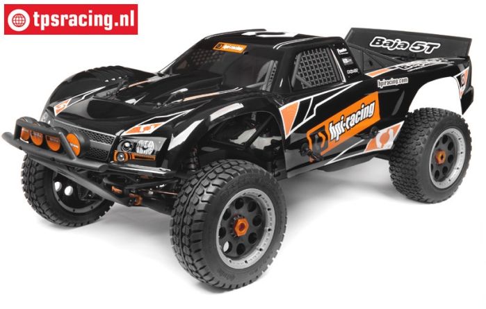 HPI110677 Karosserie 5T Lackiert Schwarz, Set