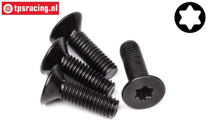 HPI15457 Torx senkkopf schraube M6-L20 mm, 4 St.