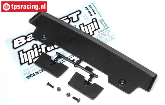 HPI85249 Heckspoiler 5T-1 Schwarz, Set