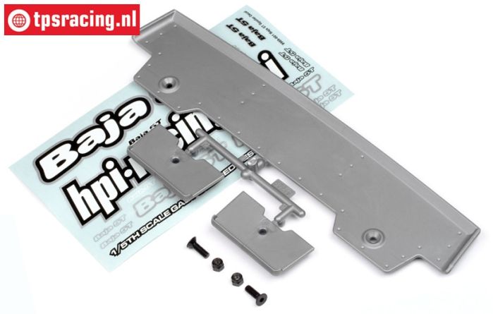 HPI85295 Heckspoiler 5T-1 Silber, Set