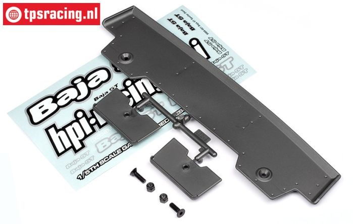 HPI85296 Heckspoiler 5T-1 Gun Metal, Set