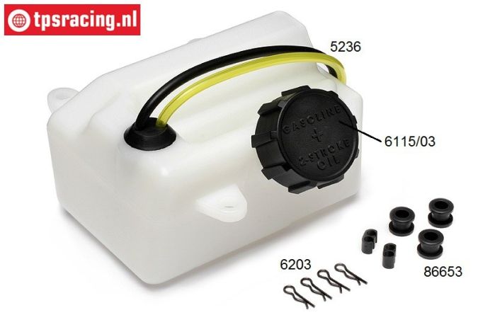 HPI85446 Kraftstofftank 700 cc, Set