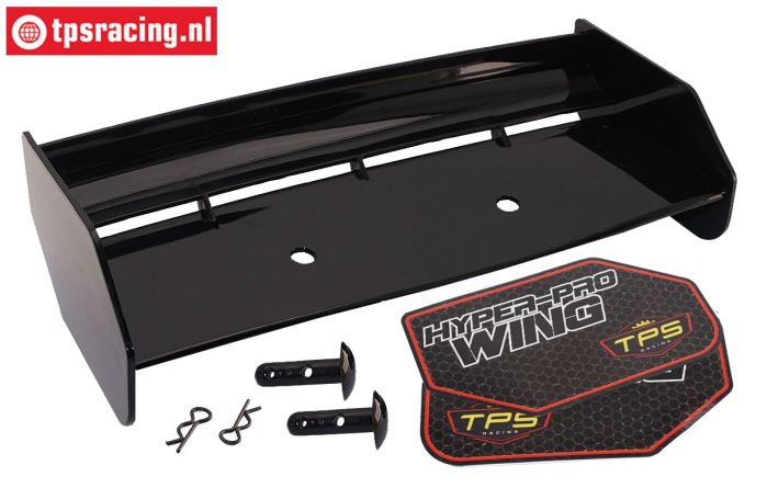 TPS85451/10 Nylon Heckspoiler Schwarz HPI-Rovan, Set