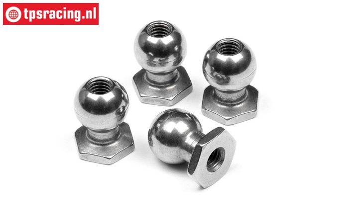 HPI86405 Stahl Gelenkkügel M3-Ø6,8 mm, 4 st