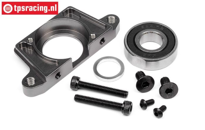 HPI87559 HD Alu-HZ Halter Gun Metal, Set