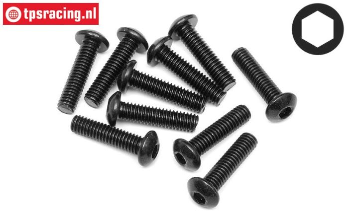 TPS94556 Linsen schraube M4-L16 mm, 10 St.