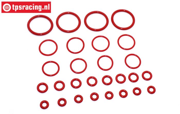 TPS75070/10 Stoßdämpfer Silikon O-Ring HPI-Rovan, Set