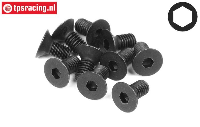 HPIZ082 Senkkopf schraube M3-L8 mm, 10 st.